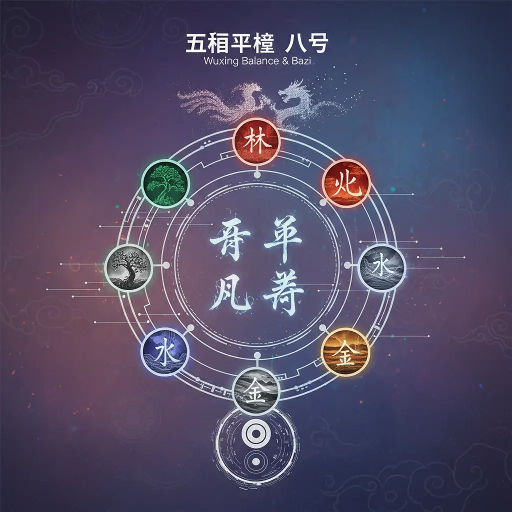 五行平衡 - 八字