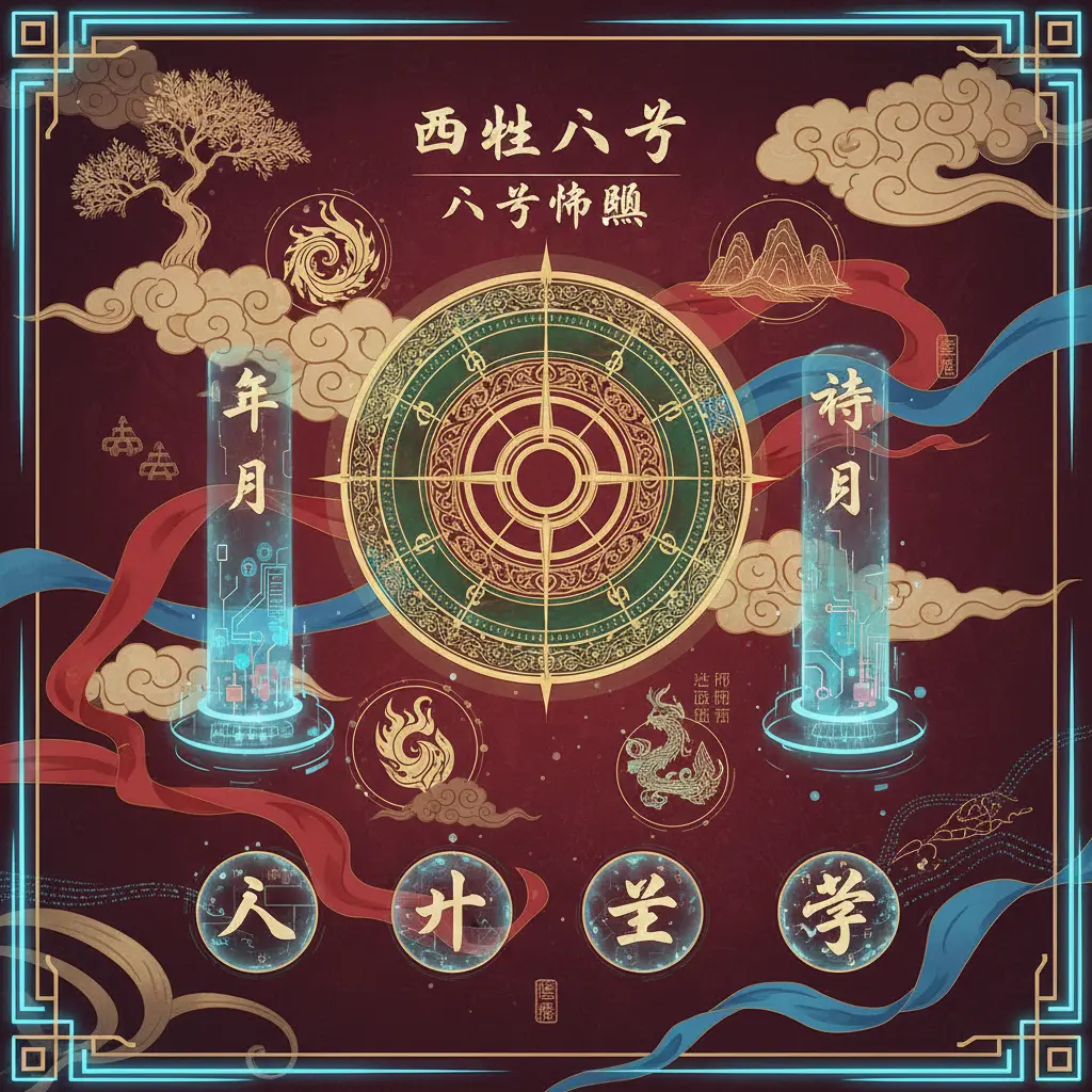 八字命盤 - 四柱八字