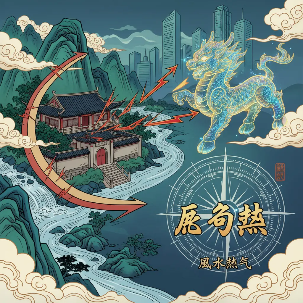 風水煞氣 - 反弓煞