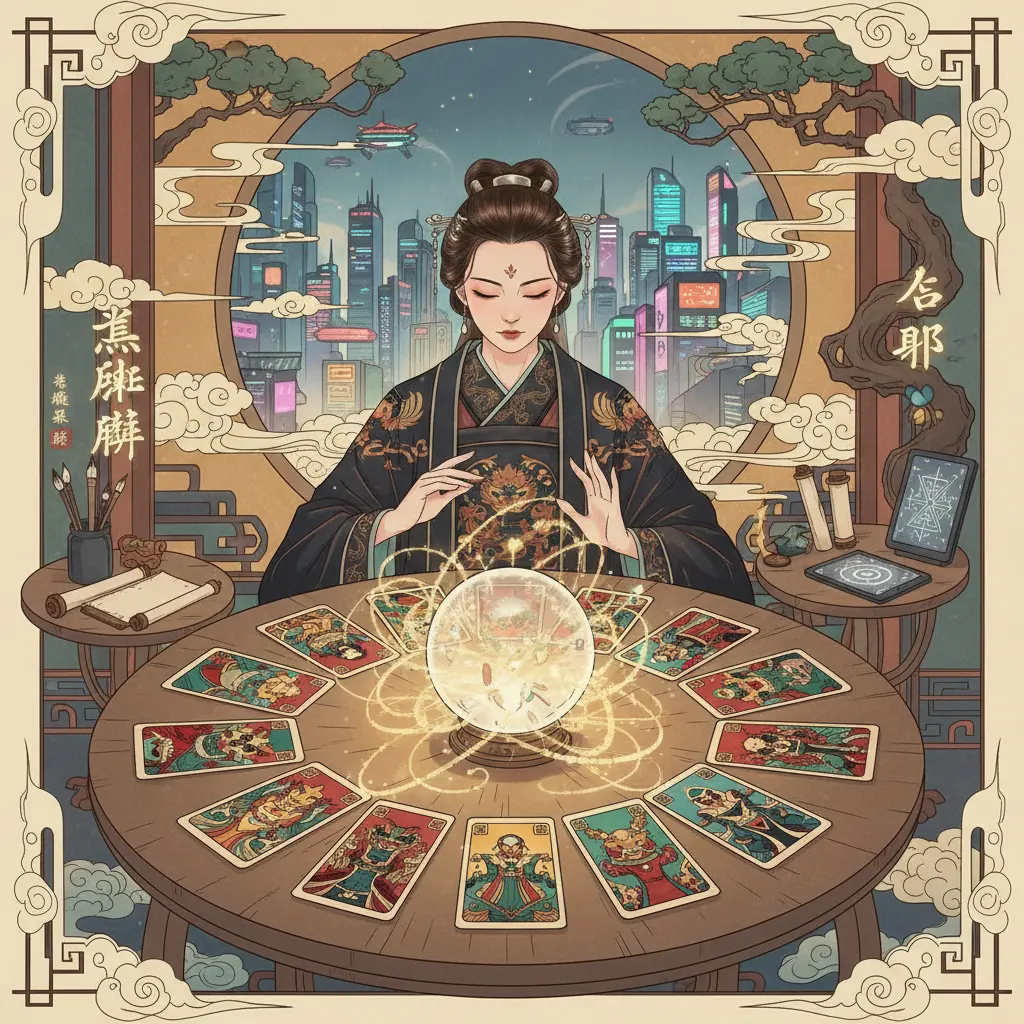 占卜 - 塔羅牌陣