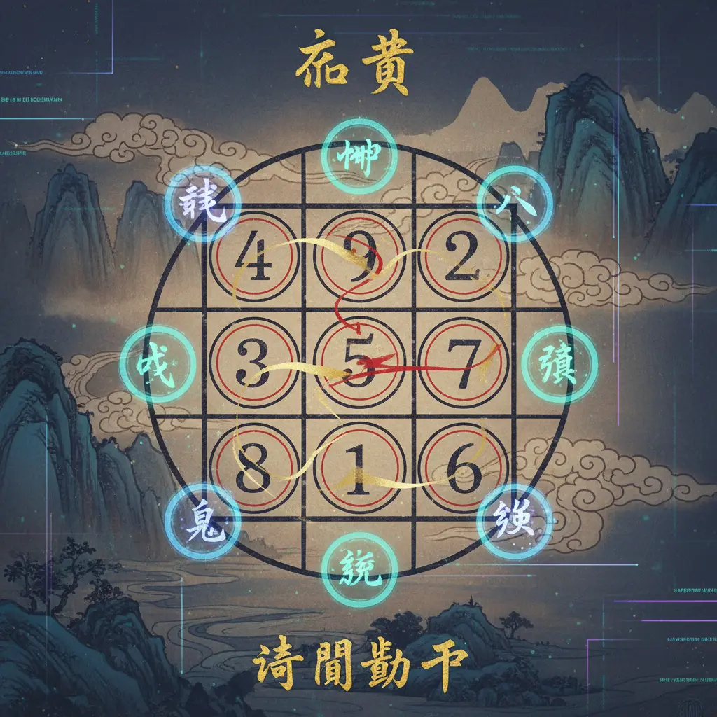 奇門遁甲 - 洛書