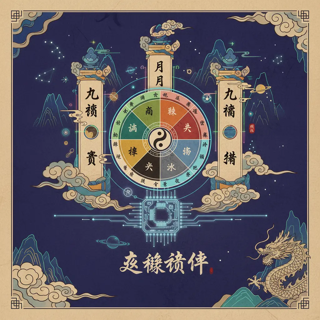 玄燊師傅 - 八字命盤