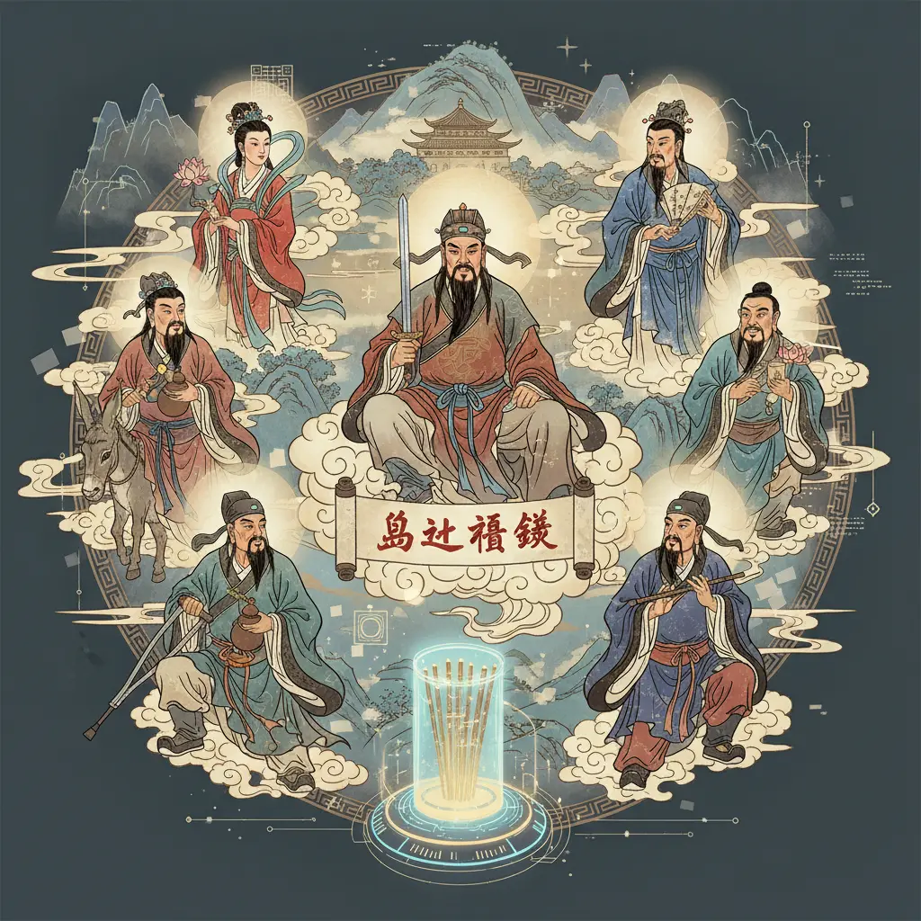 呂祖靈籤 - 八仙