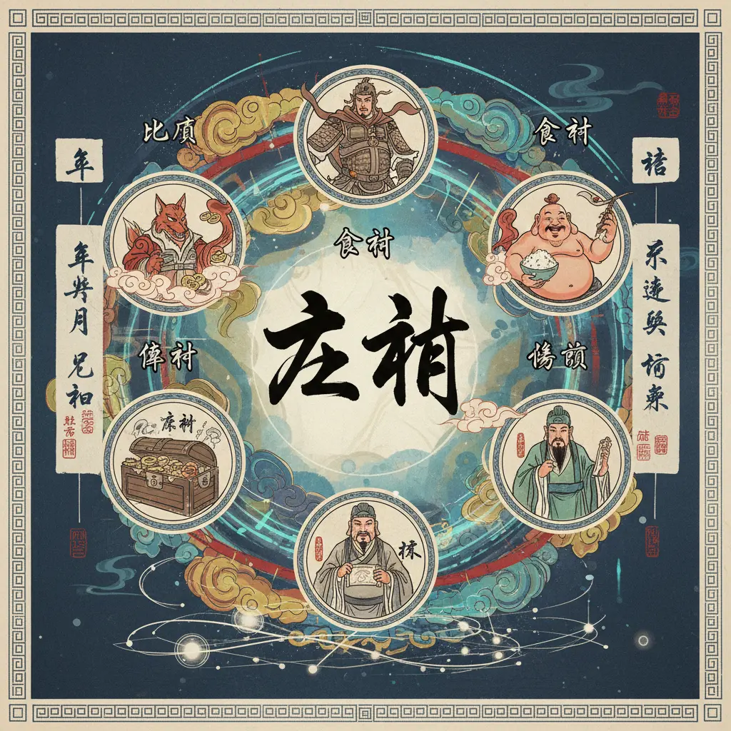 八字算命 - 六神