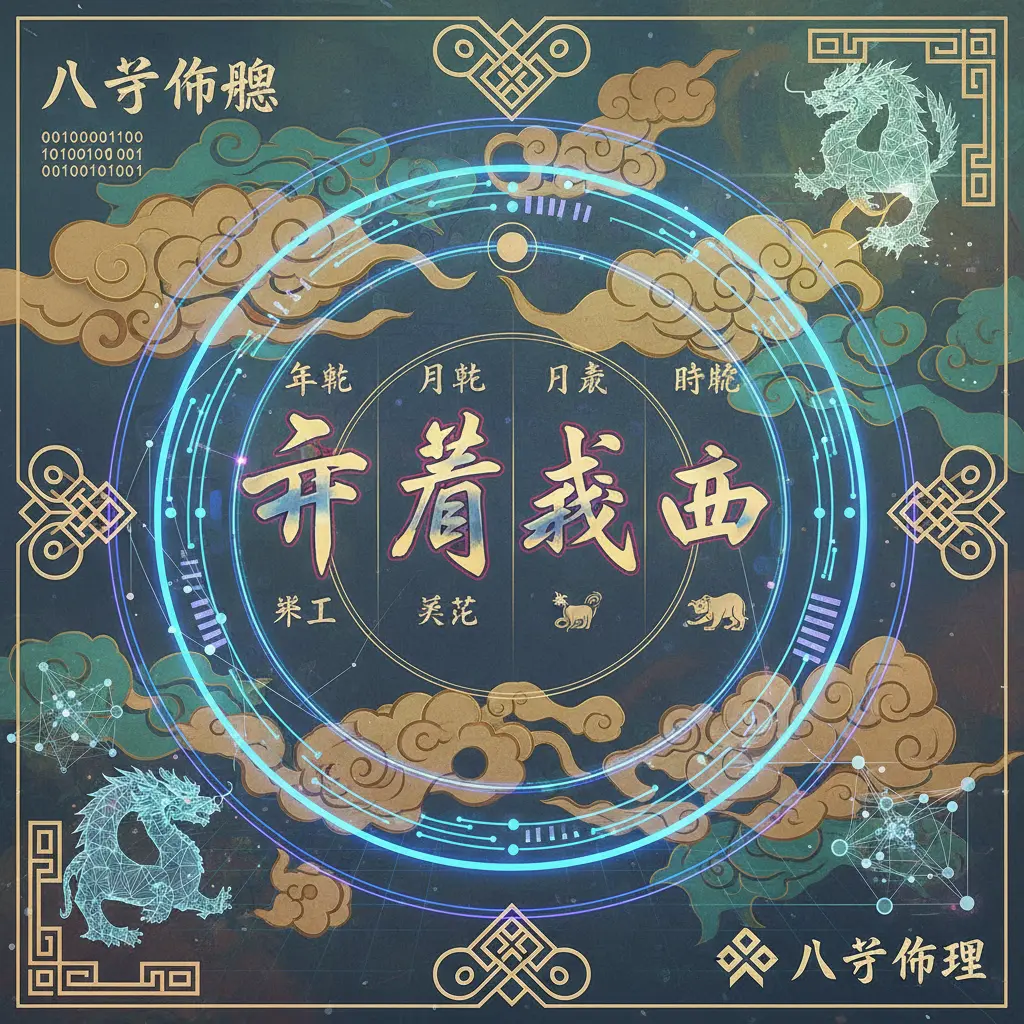 八字命理 - 八字命盤