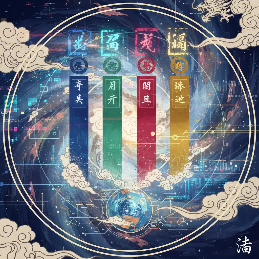 四柱八字 - 四柱