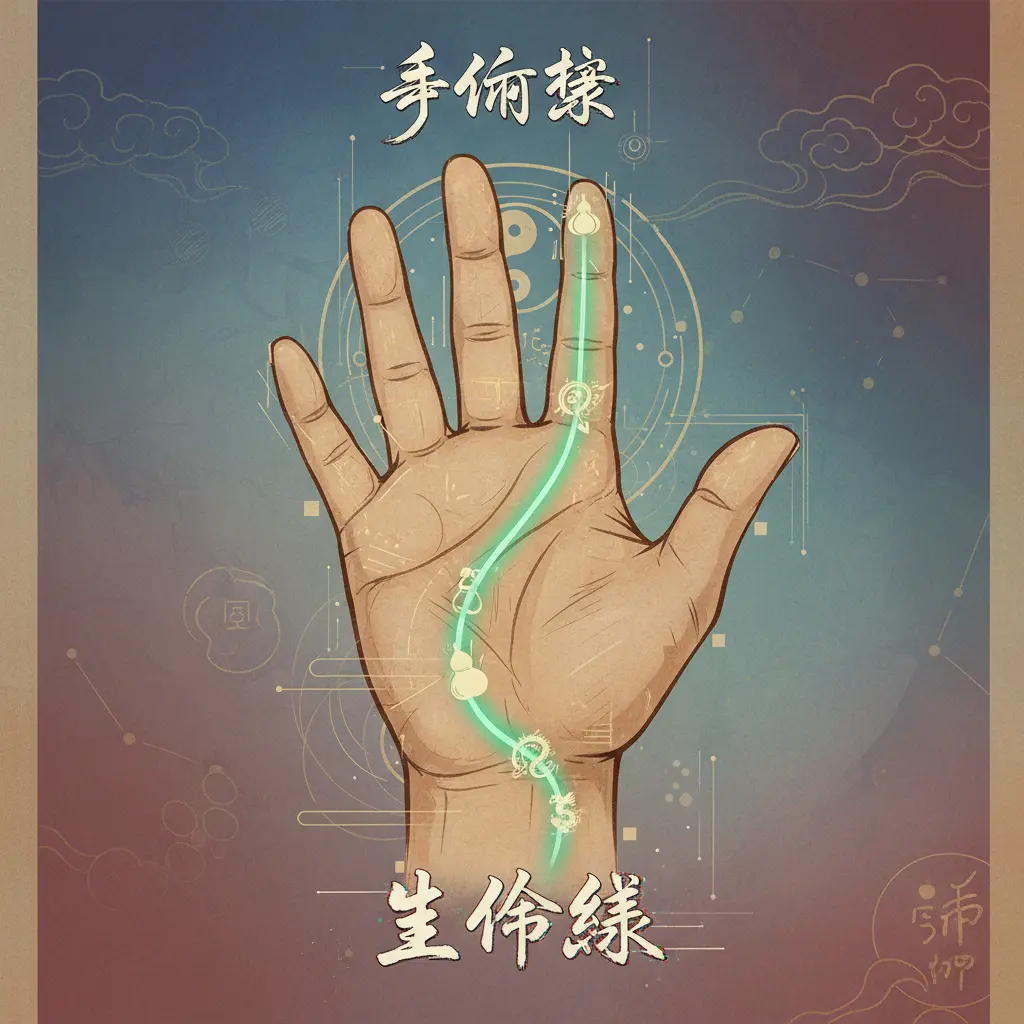 手相學 - 生命線