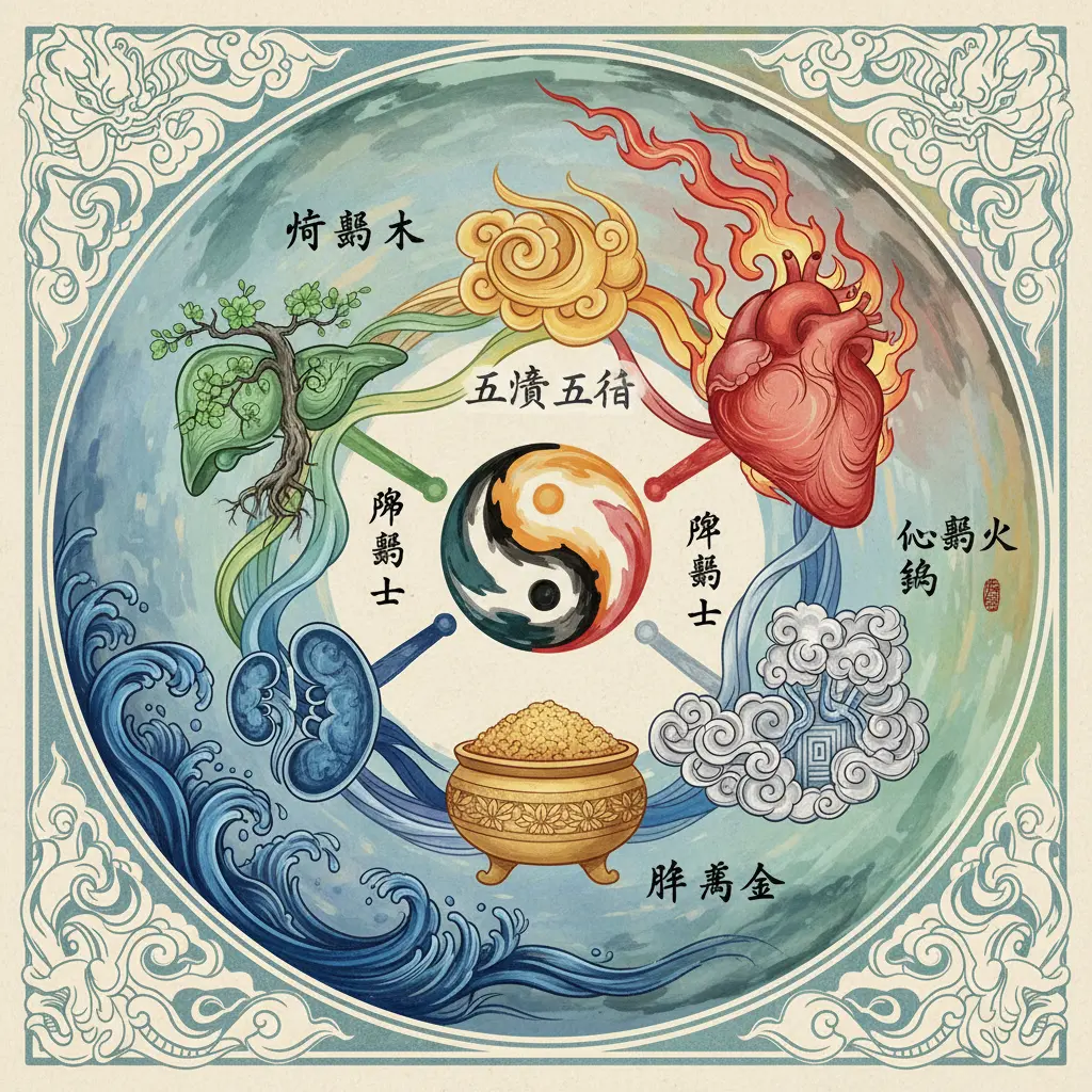 五行 - 五臟