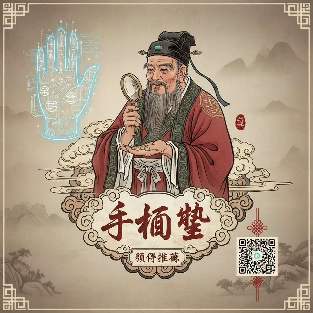 算命師傅推薦 - 手相學