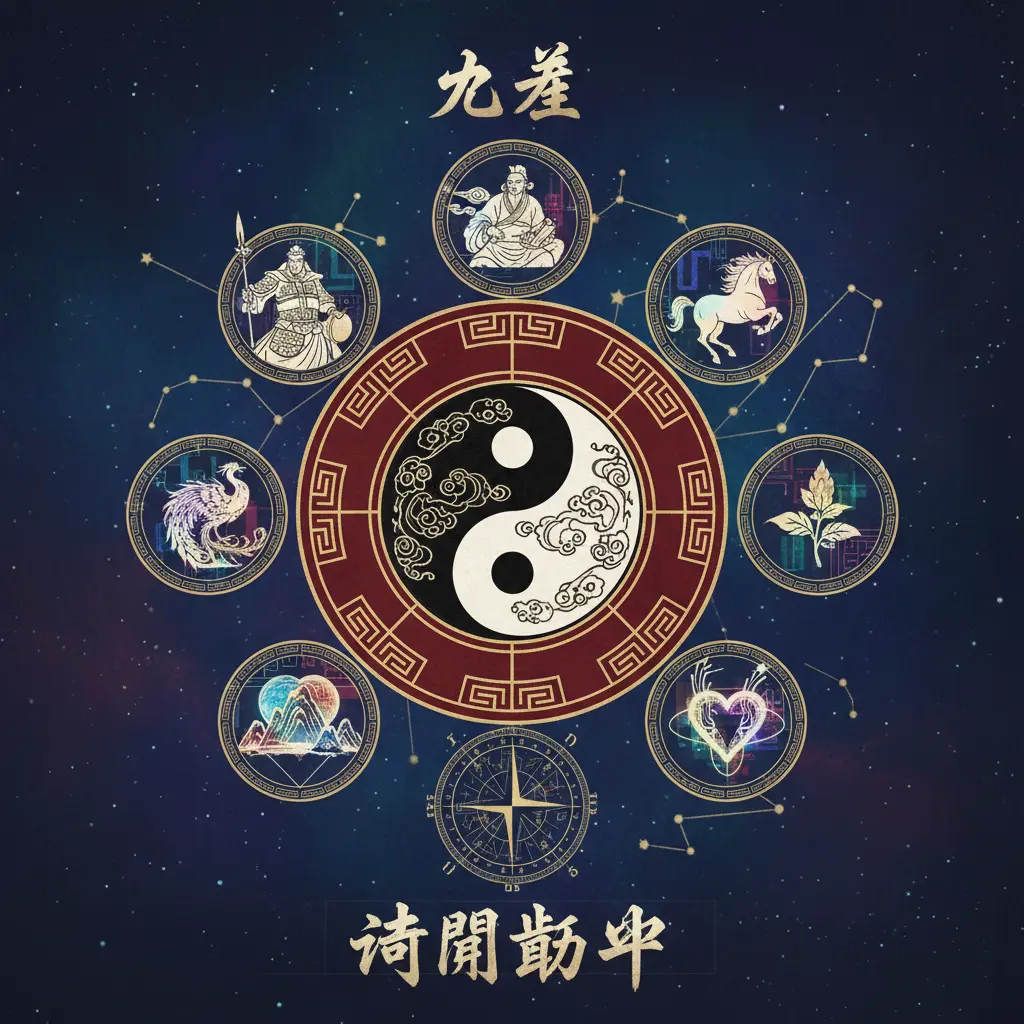 奇門遁甲 - 九星