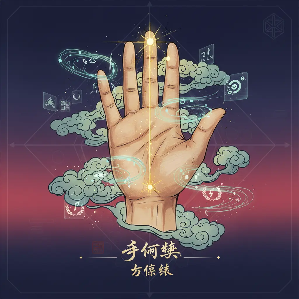 手相學 - 太陽線