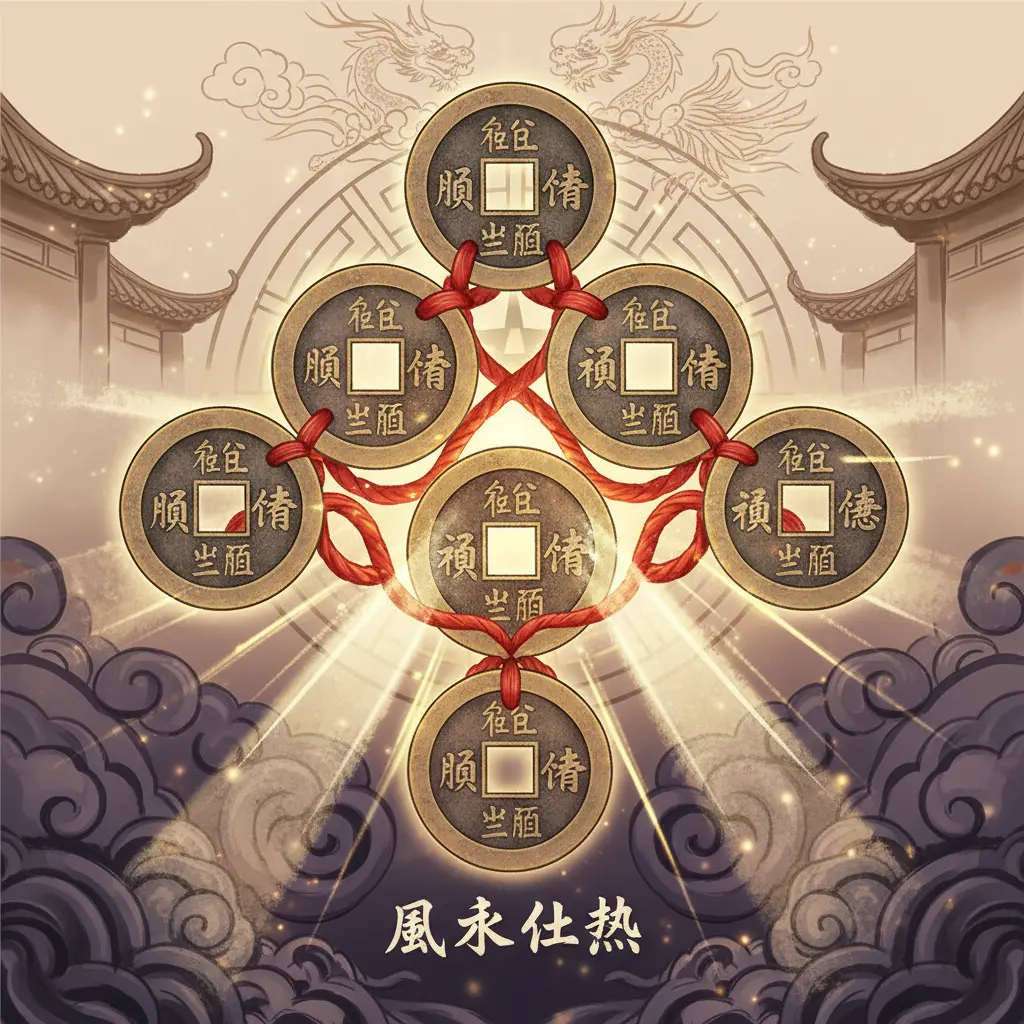 風水化煞 - 六帝錢