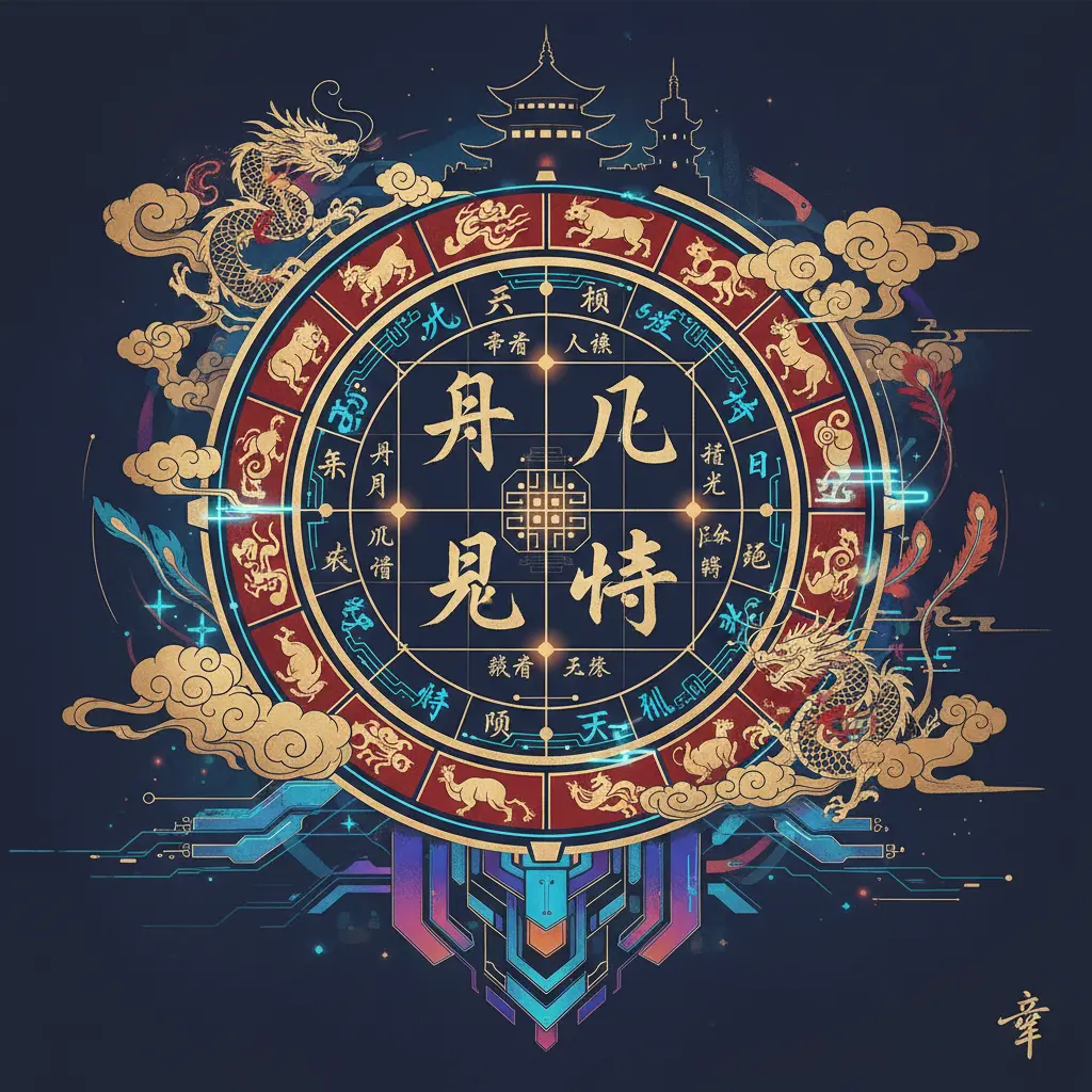 八字 - 八字命盤