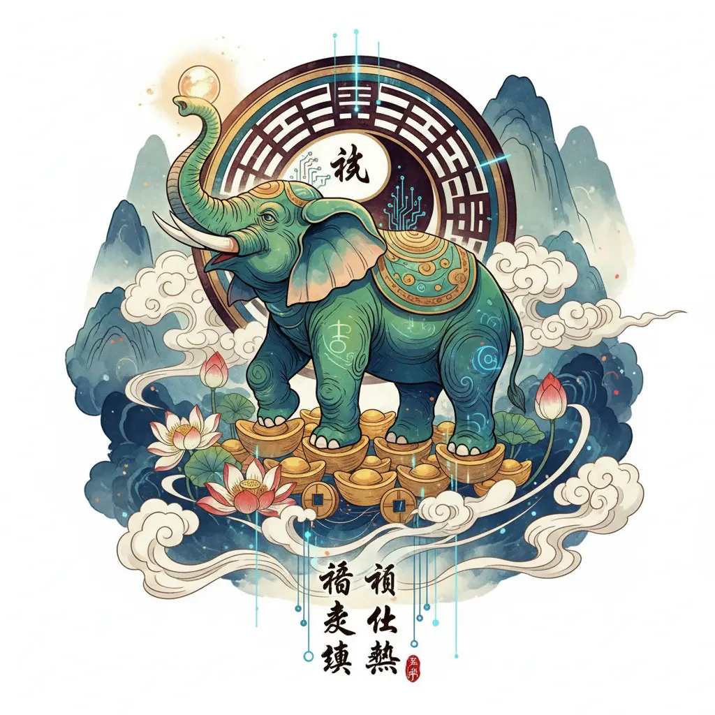 風水化煞 - 大象