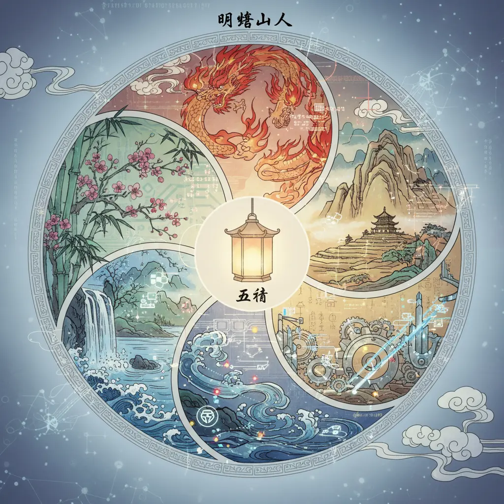 明燈山人 - 五行